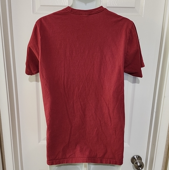 Rage Against The Machine Skull Suit Army Bay Island Red T-shirt Size Large - Picture 8 of 8